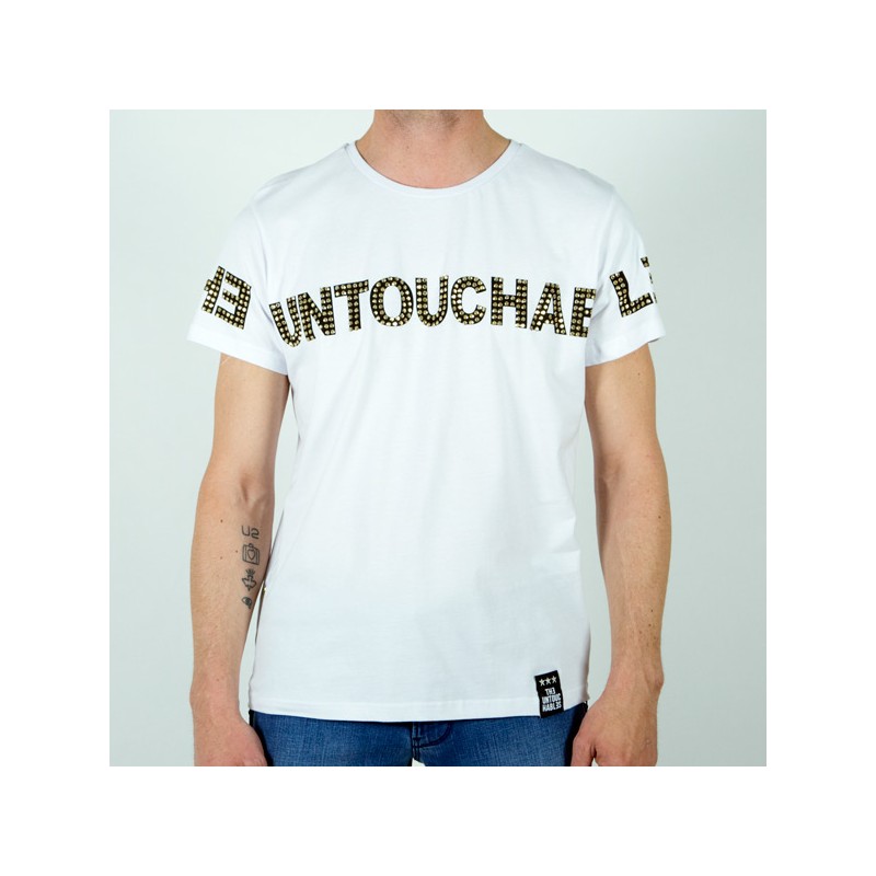 Camiseta The Untouchables 1079 Bike Letter White