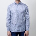 Camisa Sseinse S20-CE510SS blu/bianco