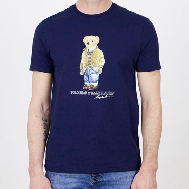 Camiseta Ralph Lauren 710835761001  Azul XL.