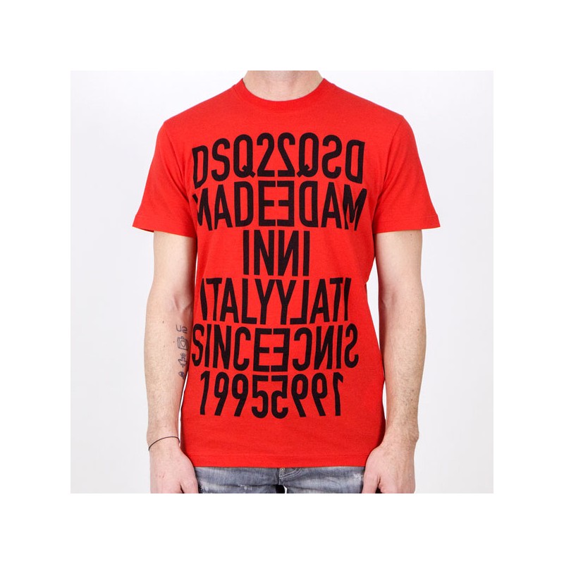 Camiseta Dsquared2 16XS74GD0839/S21600/314  Rojo S