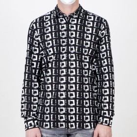 Camisa Antony Morato MMSL00614 FA430470 9000  Negr