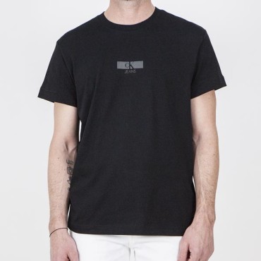 Camiseta Calvin Klein Jeans J30J317492BEH Negro X
