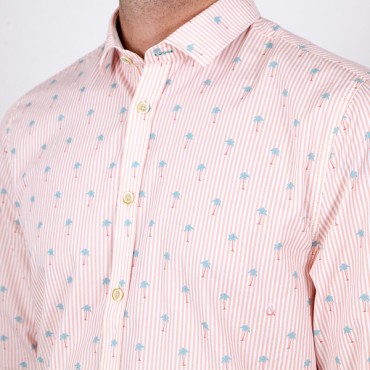 Camisa Colours & Sons 9121-260 261  Rosa XXL