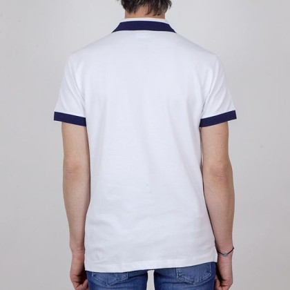Polo EA7 3KPF07 PJ04Z 1100  Blanco XXL