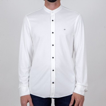 Camisa Calvin Klein K10K107112YAF Blanco XL.