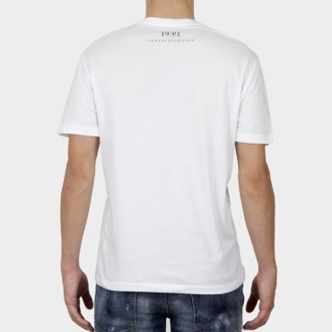 Camiseta Armani Exchange 6KZTAR ZJ5LZ 1100 Blanco