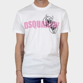DSQUARED2 - Camiseta blanca