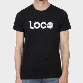 Camiseta Loco 140200 Esencia black white