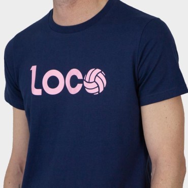 Camiseta Loco 140800 Esencia navy pink