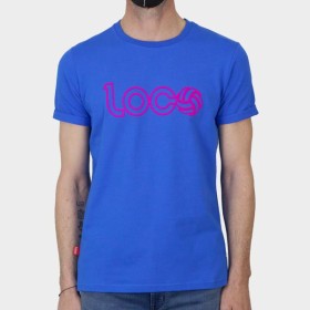 LOCO DE REMATE Y GOL - Camiseta azul