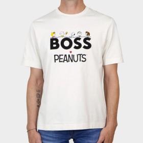 BOSS Peanuts - Camiseta blanca
