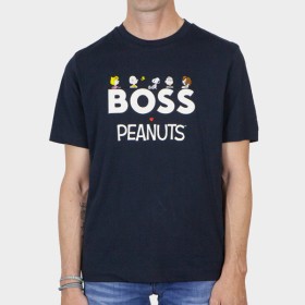 BOSS Peanuts - Camiseta marino