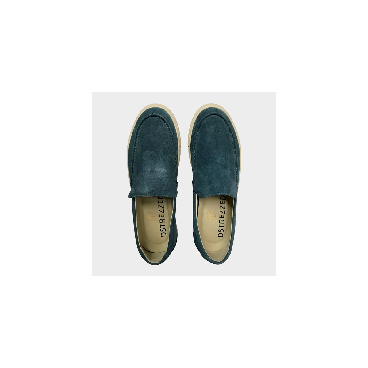 Zapato Dstrezzed Loafer Provincial Blue 699