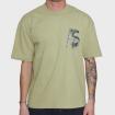 Camiseta Allsaints M015PF 3010 sage green