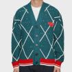 Chaqueta Barrow F6BWUACA037 059 Petrolio