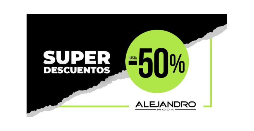 Empiezan las rebajas y... ¡aquí están los Superdescuentos de Alejandro!